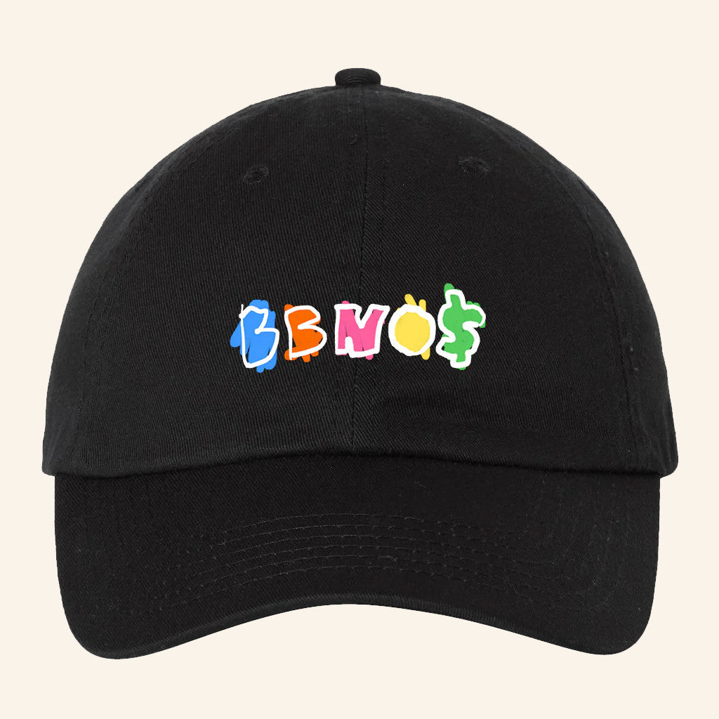 BBNO Merch Embroidered BBNO Hat Black Birthday Present For Her - Lilybirchmarket