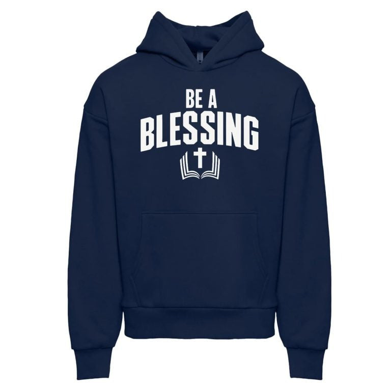 Be A Blessing Hoodie Drake Maye Football Fan Merch Apparel Great Gifts For Men - Lilybirchmarket