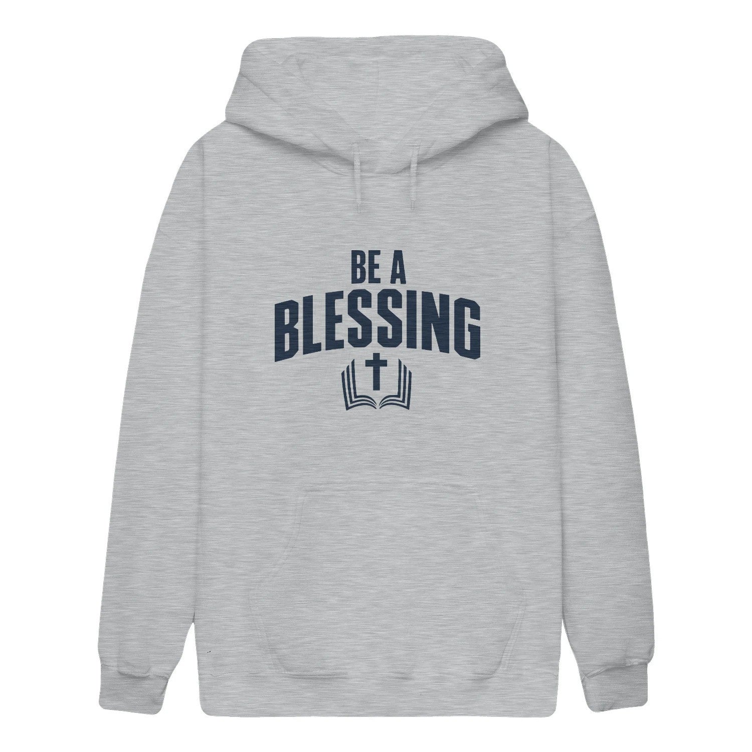 Be A Blessing Hoodie Drake Maye Grey Sweatshirt Hoodie Football Game Day Gifts For Fans - Lilybirchmarket