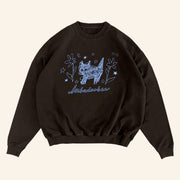 Beabadoobee Merch Scribble Cat Sweatshirt Birthday Gift For Sister - Lilybirchmarket