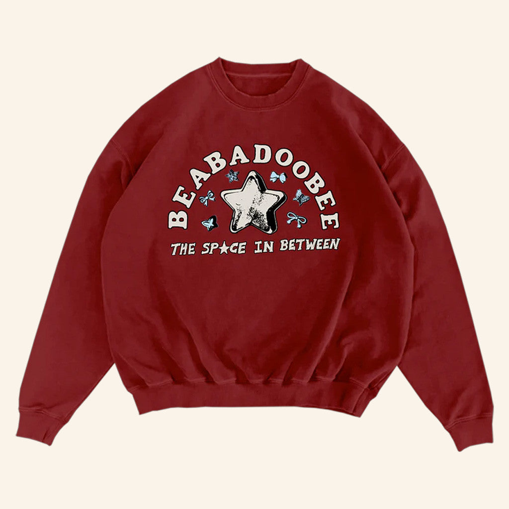 Beabadoobee Merch Star The Space In Between Sweatshirt Christmas Gift Ideas For Bestie - Lilybirchmarket