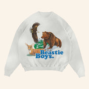 Beastie Boys Merch Animal Crewneck Beastie Boys Sweatshirt Birthday Gift For Son - Lilybirchmarket