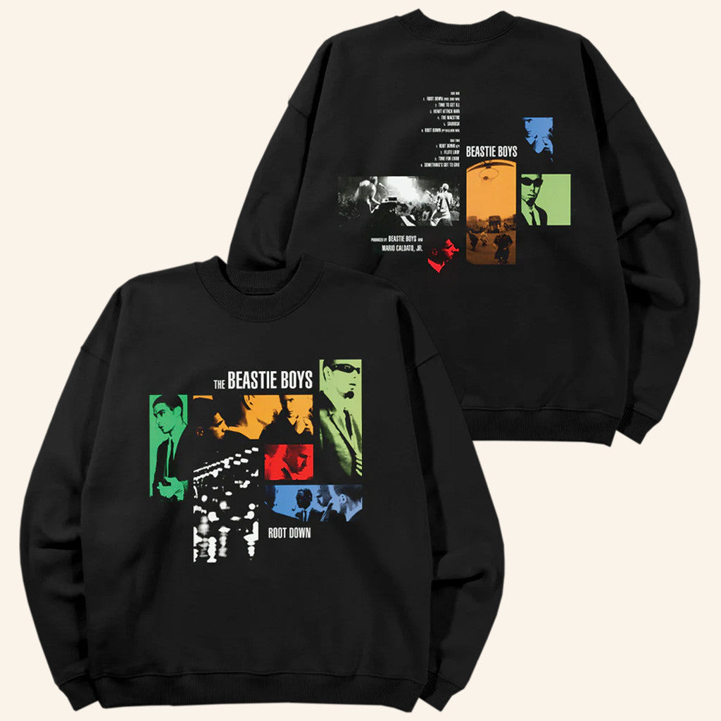Beastie Boys Merch Root Down Crewneck Beastie Boys Sweatshirt Gifts For Brother - Lilybirchmarket
