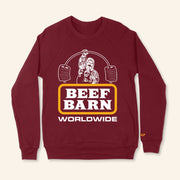 Beef Barn Merch Beef Barn Worldwide Sweatshirt Dad Christmas Gifts - Lilybirchmarket