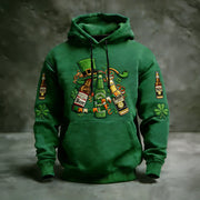 Beer Festival St. Patrick's Day Hoodie St Patrick's Day Hooded Sweatshirt Gift For Him - Lilybirchmarket