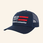 Beer Gear Merch Busch Light Brewed In America Embroidered Trucker Hat Gifts For Boyfriend - Lilybirchmarket