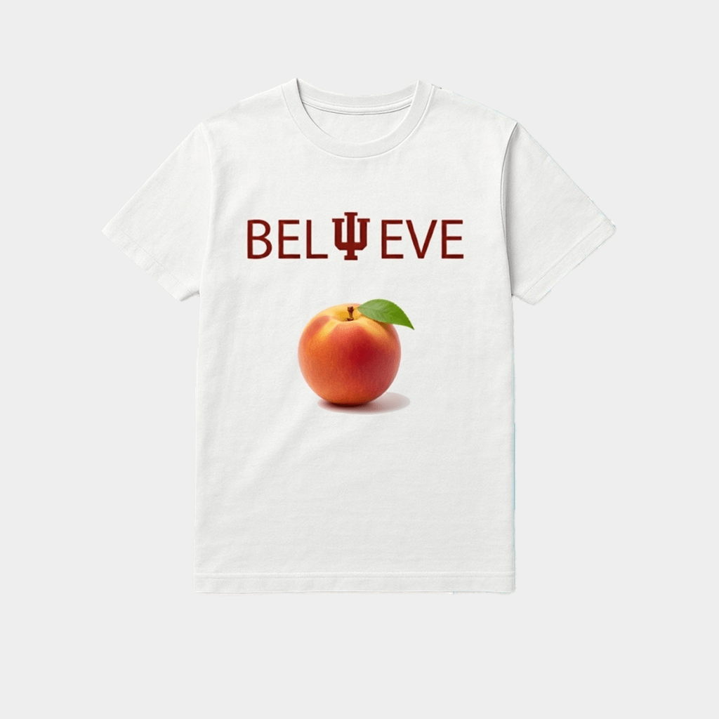 Believe Indiana Football Peach Bowl Champions Shirt Presents For Football Fans - Lily Birch Market