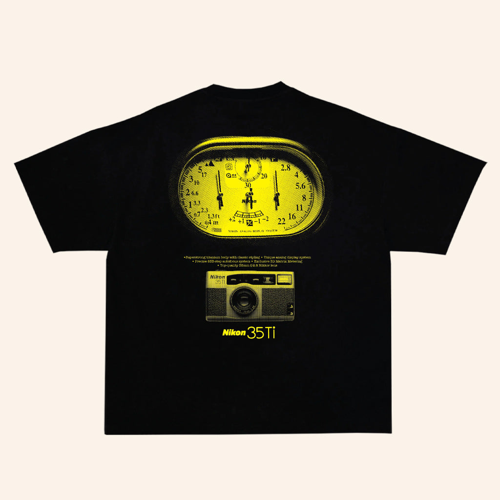 Bellows Film Lab Merch Nikon 35Ti T-Shirt Nikon Camera Shirt Gifts For Photography Lovers - Lily Birch Market