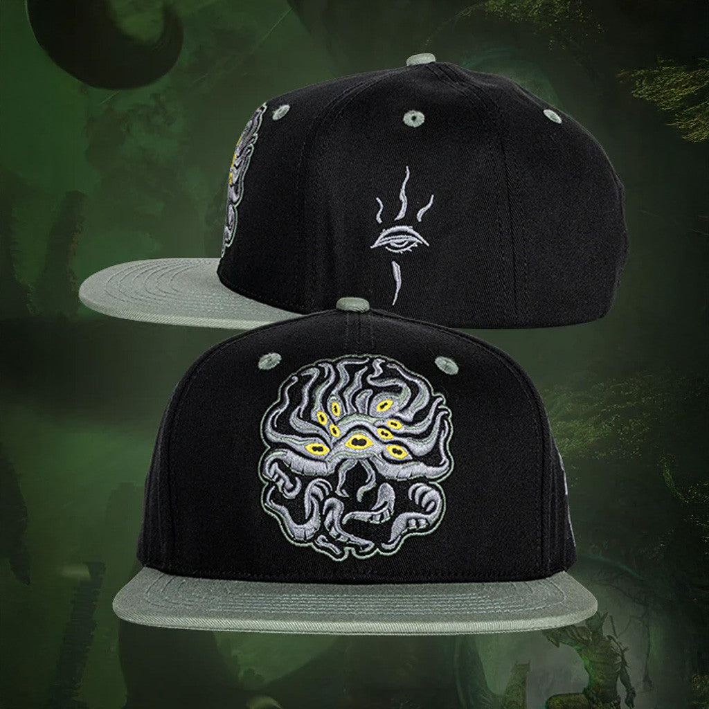 Bethesda Merch The Elder Scrolls Online Hermaeus Mora Snapback Hat Embroidered Dad Gifts - Lilybirchmarket