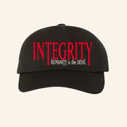 Beyond Human Merch Humanity Is The Devil Hat Birthday Gift Ideas For Dad - Lilybirchmarket