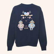 Beyond Retro Merch Dolls A Grandma's Love Means Sew Much Sweatshirt Chrismast Gift Ideas - Lilybirchmarket