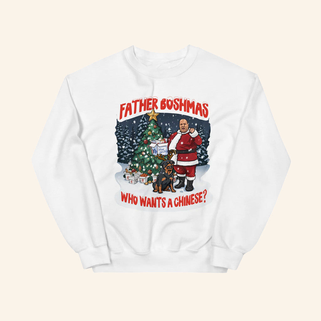 Big John Merch Father Boshmas Christmas Sweatshirt Big John Sweatshirt Gifts For Fans - Lilybirchmarket