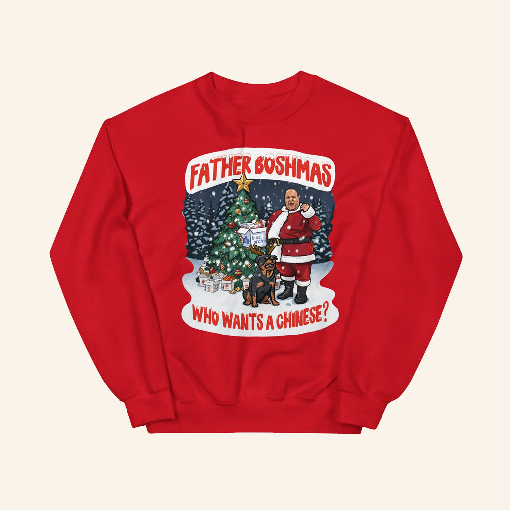 Big John Merch Father Boshmas Christmas Sweatshirt Big John Sweatshirt Gifts For Xmas - Lilybirchmarket