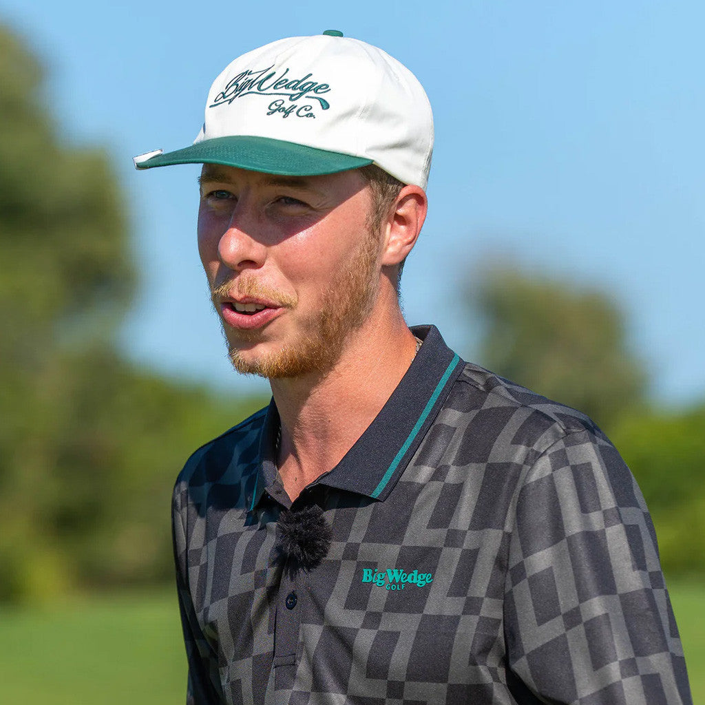 Big Wedge Golf Merch BW Script Embroidered Hat Best Gifts For Golfers - Lilybirchmarket
