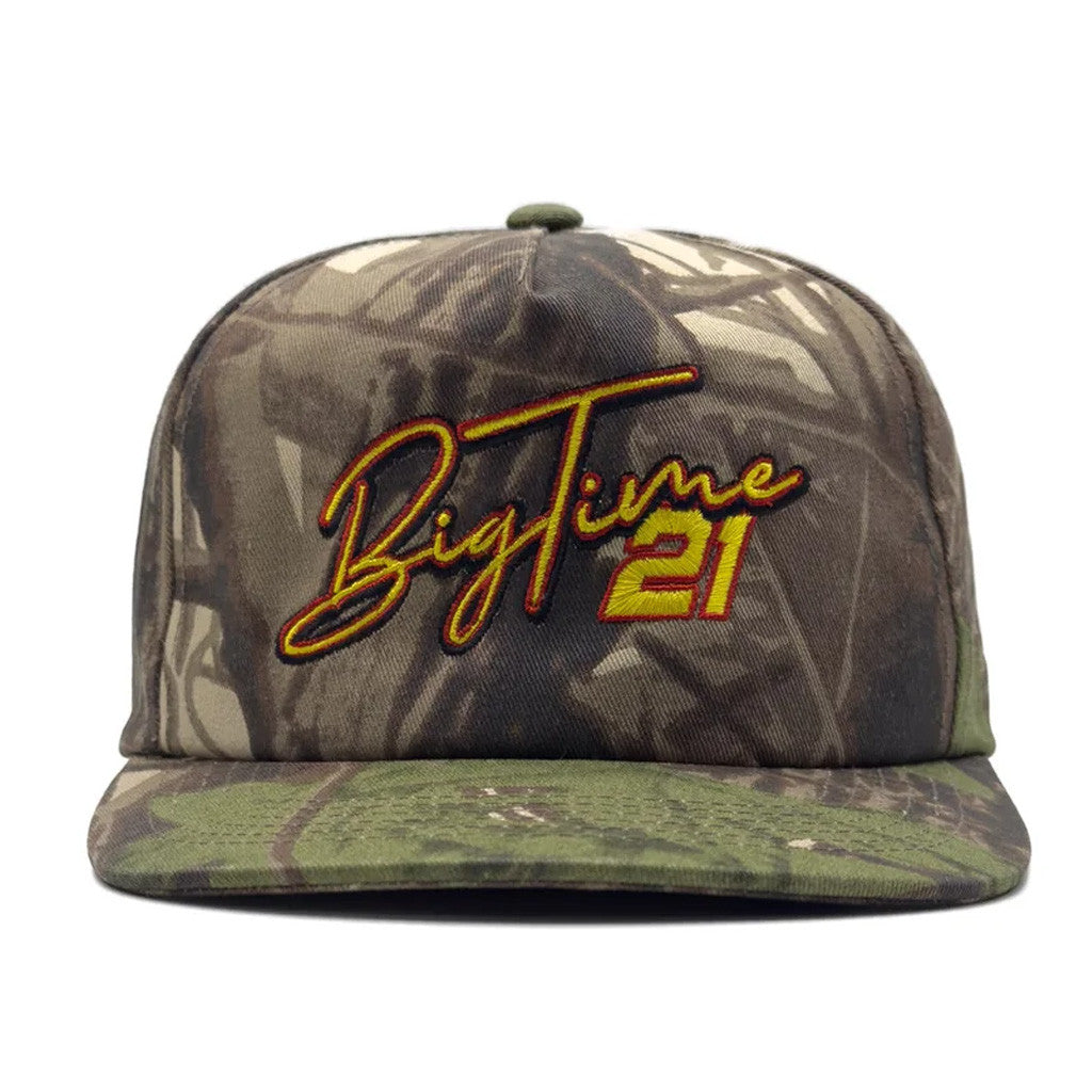 BigTime Merch Catfish Embroidered Camo Snapback Hat BigTime Hat Gifts For Father - Lilybirchmarket