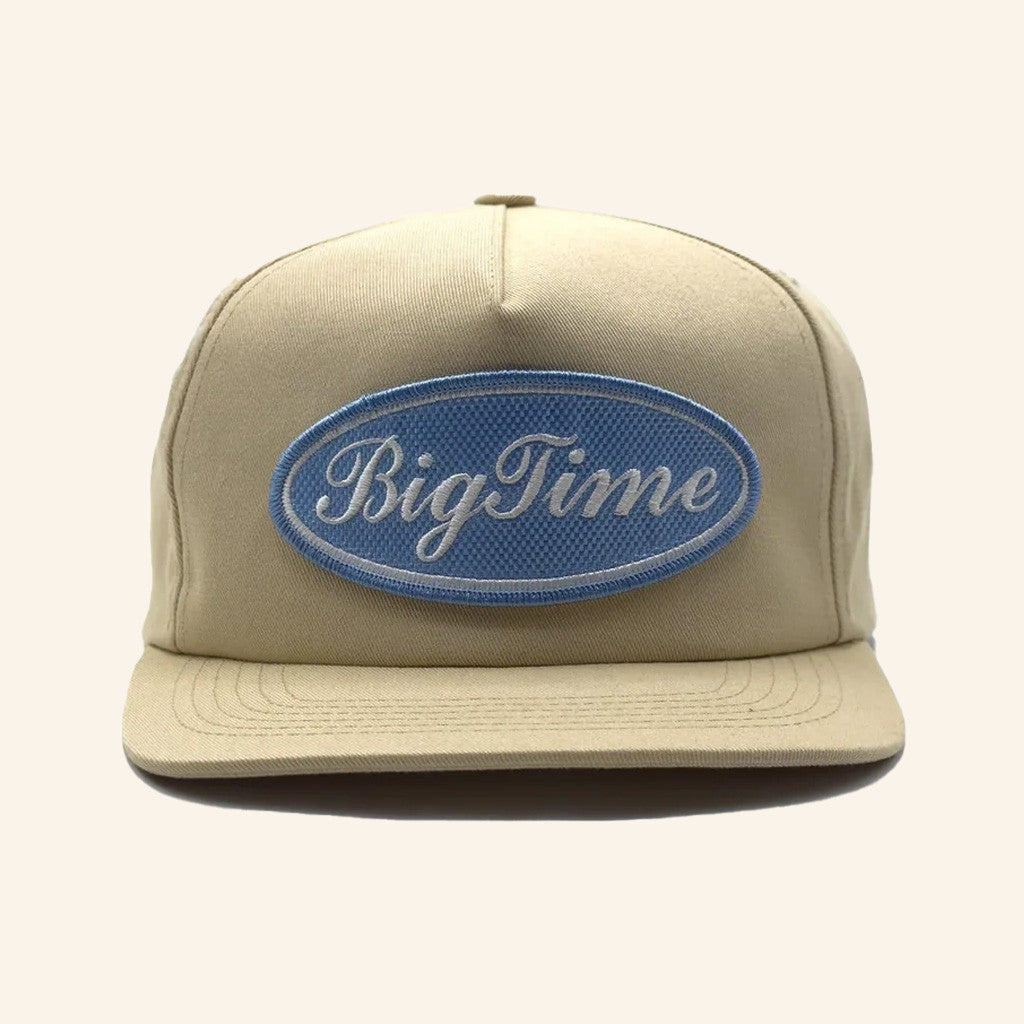 Bigtime Merch Script Logo Embroidered Snapback Hat Best Gifts For Him - Lilybirchmarket