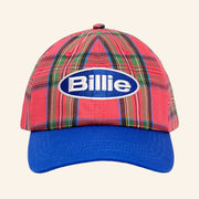 Billie Eilish Merch Billie Tartan Plaid Embroidered Hat Birthday Gifts For Music Lovers - Lilybirchmarket