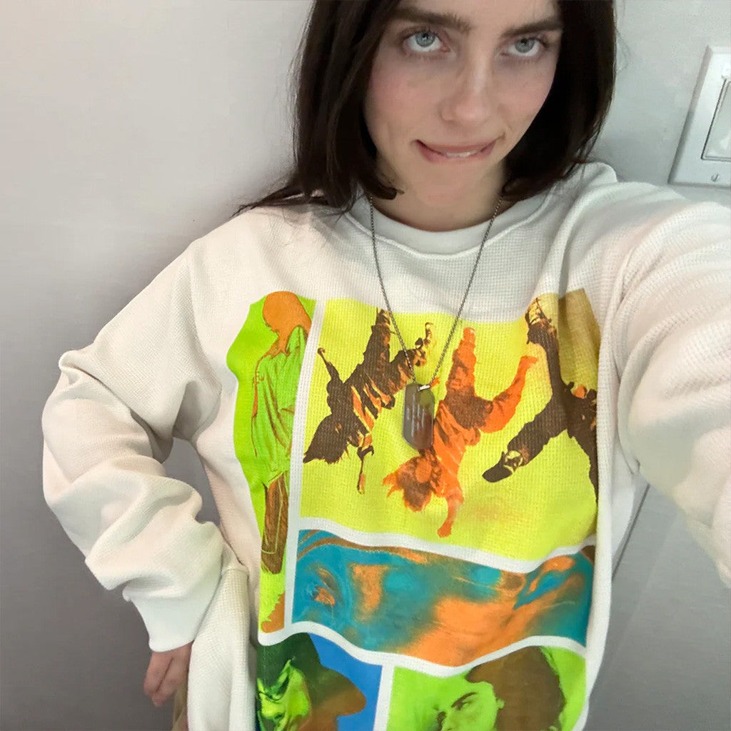 Billie Eilish Merch Hit Me Hard And Soft Tour 2025 BE Sweatshirt Gift Ideas For Fans - Lilybirchmarket