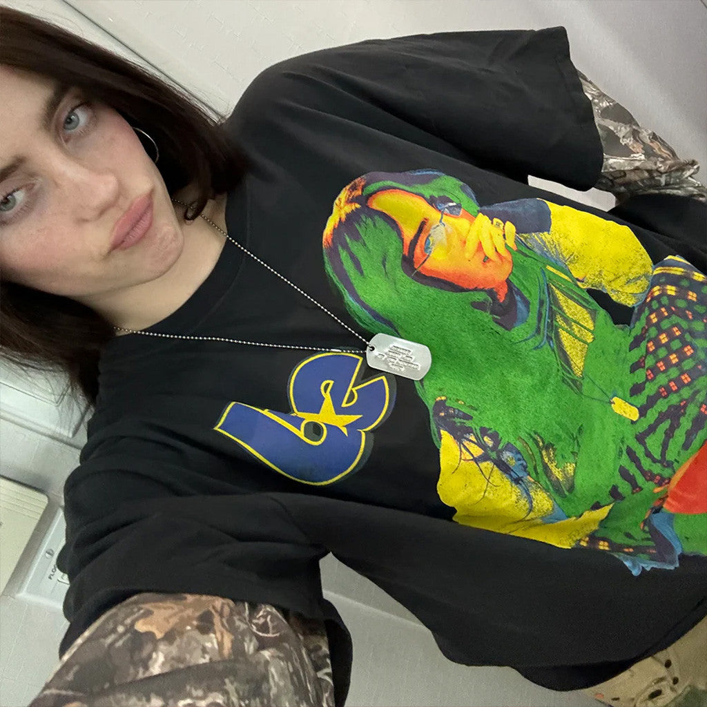 Billie Eilish Merch Hit Me Hard And Soft Tour 2025 BE T-Shirt Black Gift Ideas For Fans - Lily Birch Market