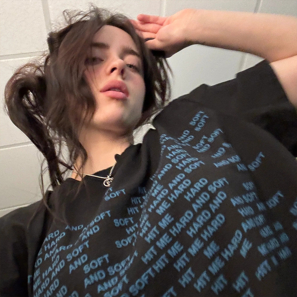Billie Eilish Merch Hit Me Hard And Soft Tour 2025 Repeat T-Shirt Gifts For Girlfriend - Lily Birch Market