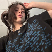 Billie Eilish Merch Hit Me Hard And Soft Tour 2025 Repeat T-Shirt Gifts For Girlfriend - Lily Birch Market