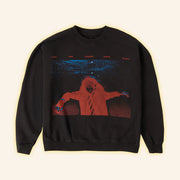 Billie Eilish Merch Sinking Black Crewneck Sweatshirt Gifts For Dudes - Lilybirchmarket