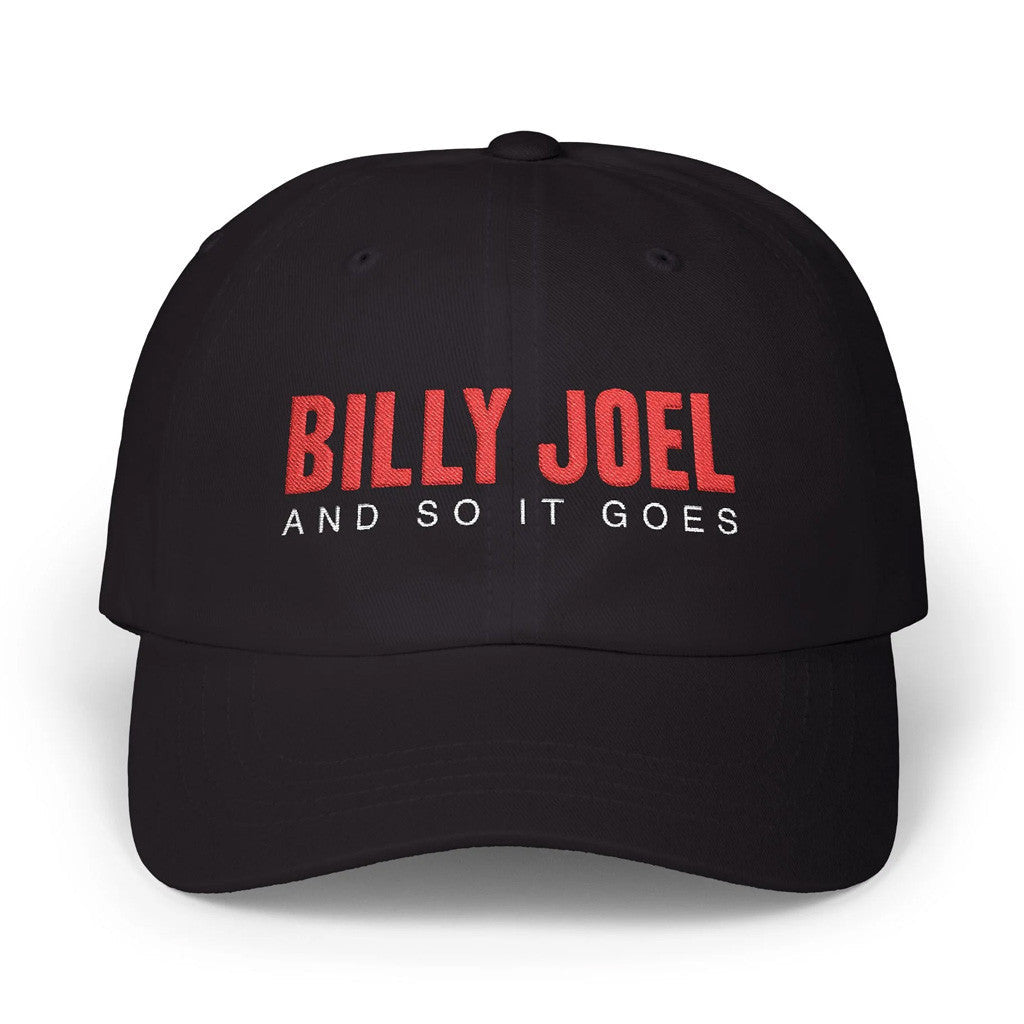 Billy Joel Merch New Billy Joel And So It Goes Title Hat Best Gifts For Dad - Lilybirchmarket
