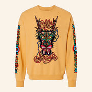 Billy Strings Merch Butterfly Dragon Sweatshirt Sean Drennen Sweatshirt Best Gifts For Him - Lilybirchmarket