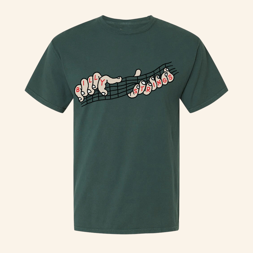 Billy Strings Merch Fingers Ghost Bongo T-Shirt Billy Strings Shirt Christmas Gifts For Him - Lily Birch Market