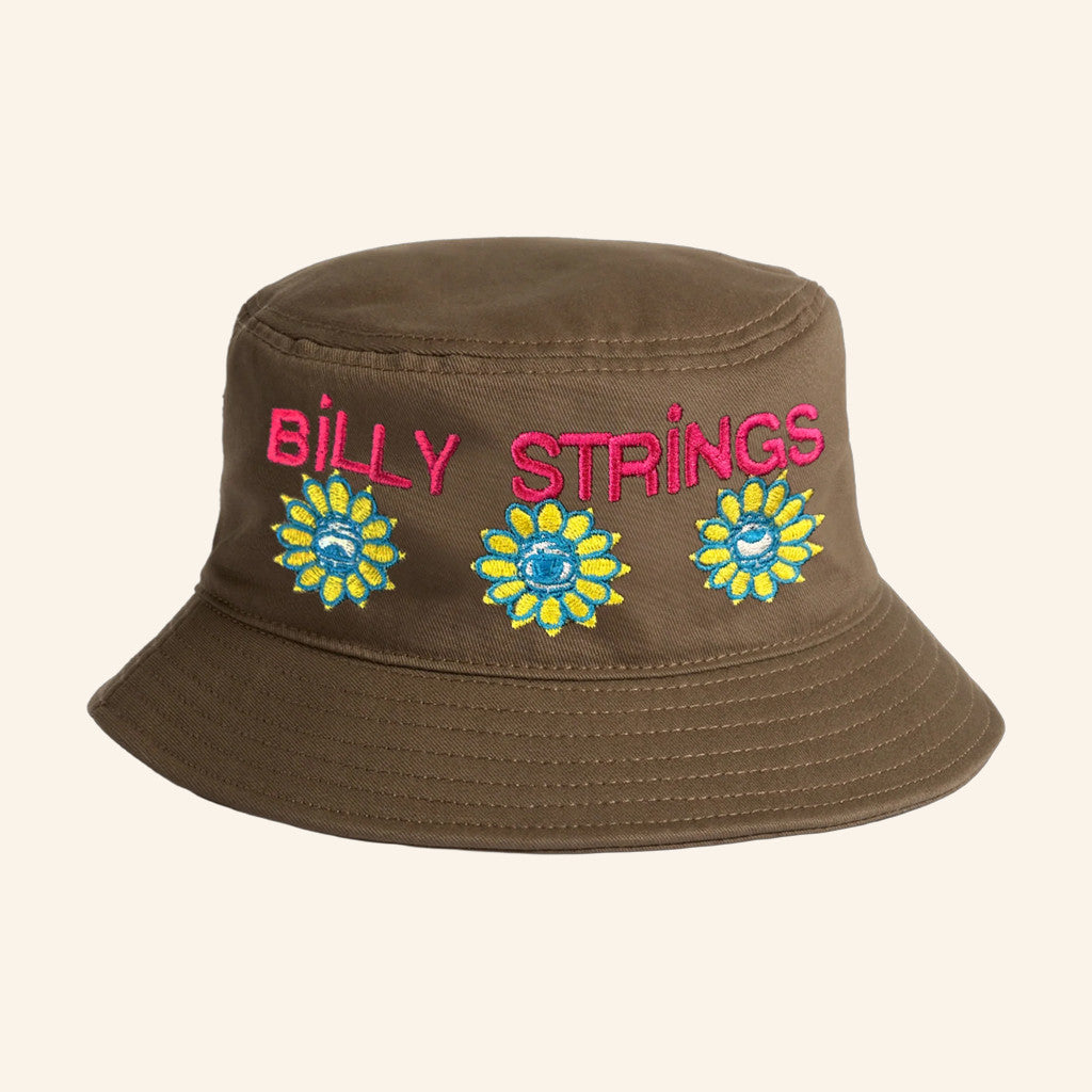 Billy Strings Merch Seeing Flower Bucket Hat Christmas Gift Ideas For Friends - Lilybirchmarket