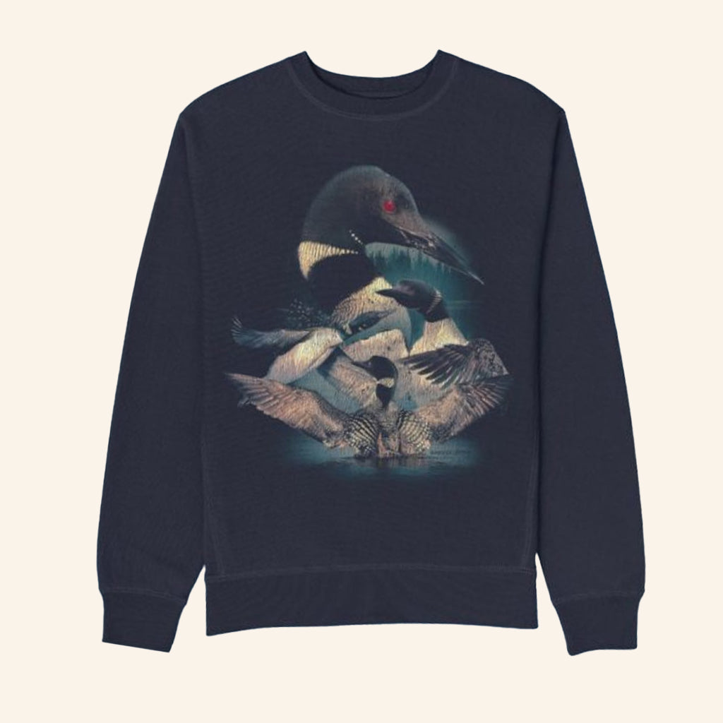 Bird Collective Merch Loon Lake Sweatshirt Christmas Gifts For Him - Lilybirchmarket