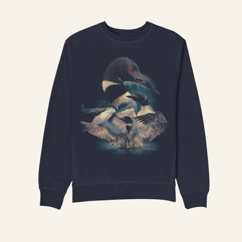 Bird Collective Merch Loon Lake Sweatshirt Good Christmas Gifts For Friend - Lilybirchmarket