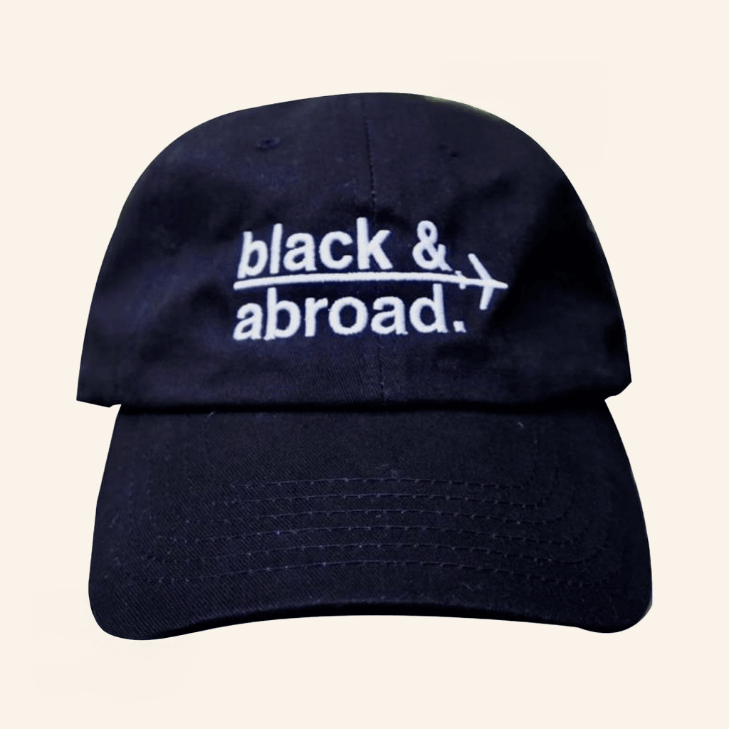Black And Abroad Merch Black And Abroad Signature Embroidered Hat Gifts For Husband - Lilybirchmarket