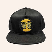 Black Pumas Merch Embroidered Snapback Mesh Hat Christmas Presents For Boyfriend - Lilybirchmarket