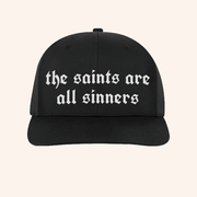 Black Veil Brides Merch The Saints Are All Sinners Hat Embroidered Music Related Gifts For Guys - Lilybirchmarket