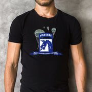 US Army XVIII Airborne Corps w Parachute Ribbon Classic Unisex T-Shirt Gildan 5000  (Made In US) DLQD1304PT05