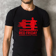 On Friday We Wear Red 2 Classic Unisex T-Shirt Gildan 5000 (Made In US) DLQD1204PT04