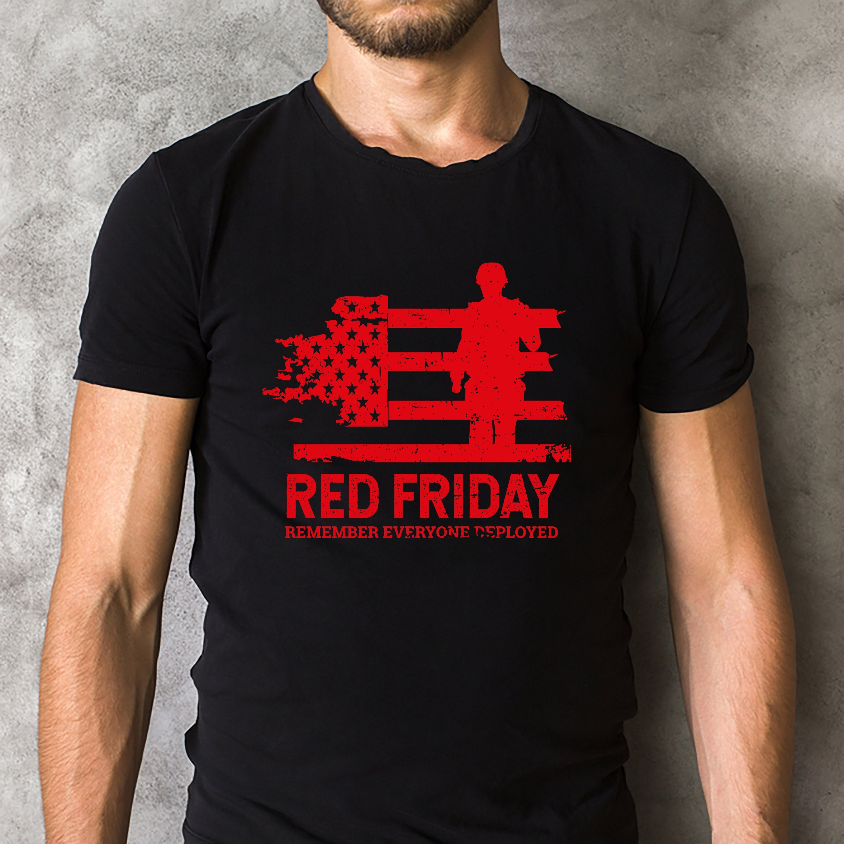 On Friday We Wear Red 2 Classic Unisex T-Shirt Gildan 5000 (Made In US) DLQD1204PT04