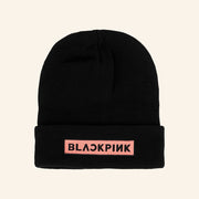 Blackpink Merch Logo Black Beanie Best Gifts For Blackpink Fans - Lilybirchmarket