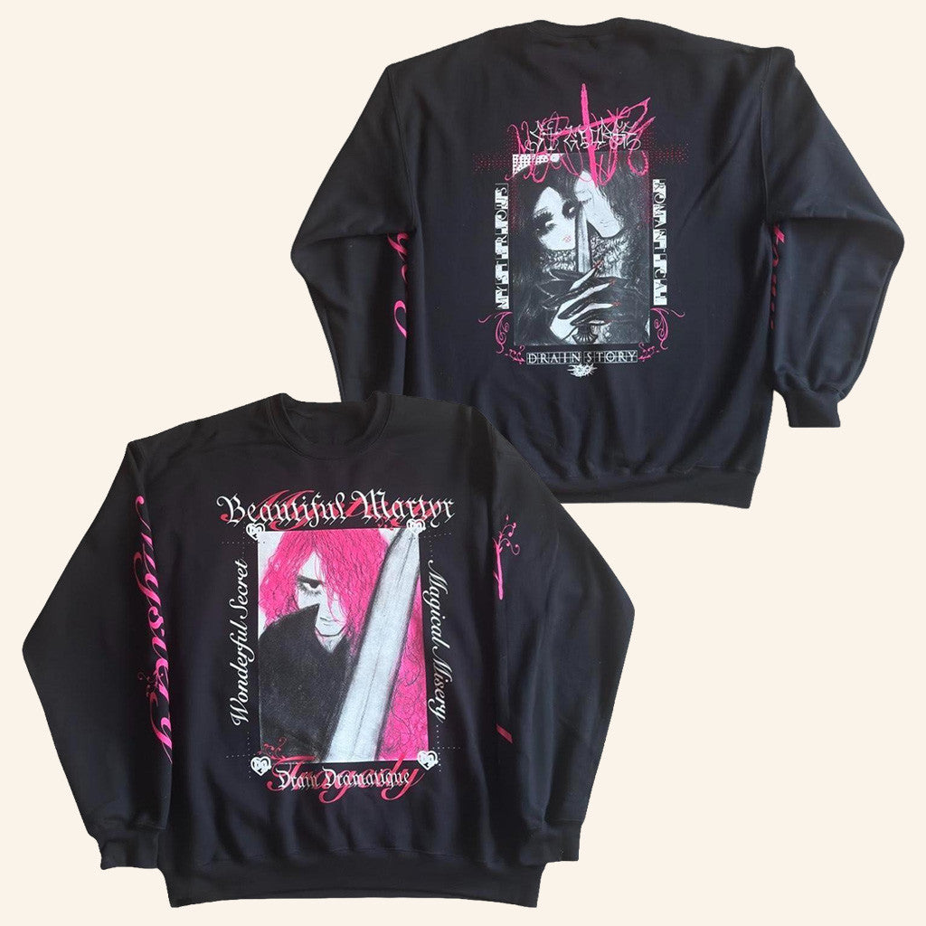 Bladee Martyr Tour Merch Sweatshirt Drain Gang Apparel Birthday Gift For Her - Lilybirchmarket