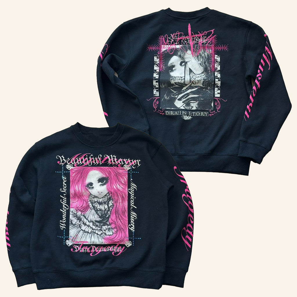 Bladee Martyr Tour Merch Sweatshirt Drain Gang Apparel Christmas Gifts For Sister - Lilybirchmarket