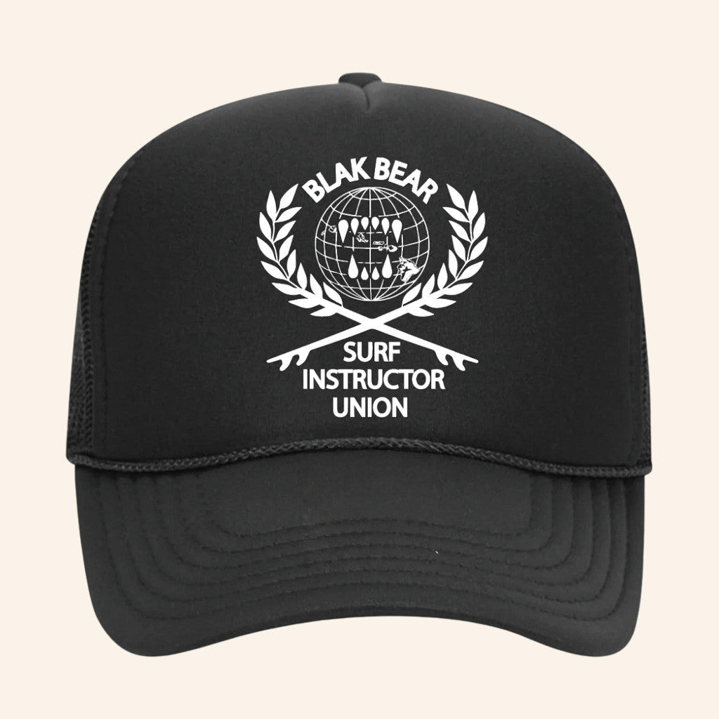 Blak Bear Surf Club Merch Union Trucker Hat Birthday Ideas For Husband - Lilybirchmarket