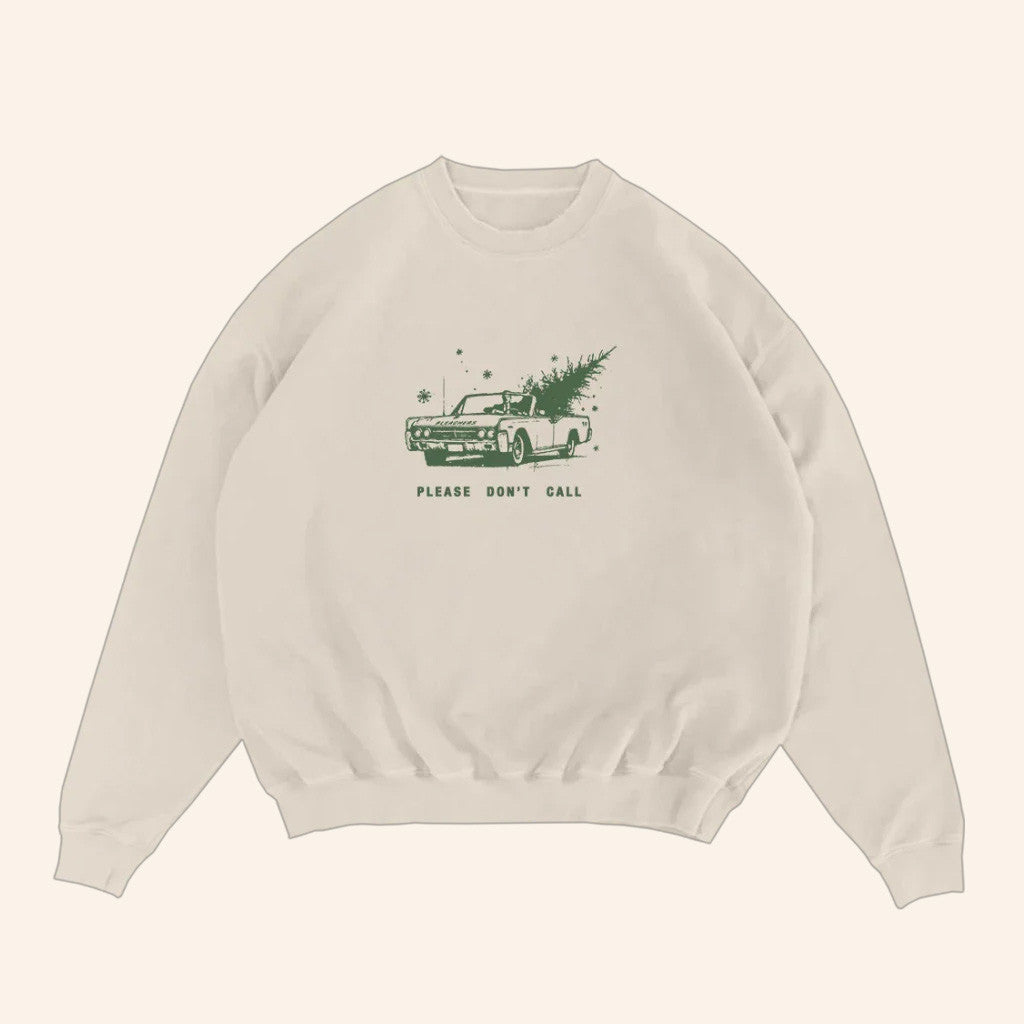 Bleachers Merch Please Don't Call Sweatshirt Christmas Gifts For Rock Music Lovers - Lilybirchmarket