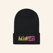 Blink 182 Merch Black Logo Beanie Embroidered Gifts For Friends - Lilybirchmarket