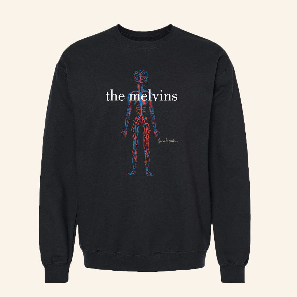 Blixt Merchandise Melvins Freak Puke Black Sweatshirt Gifts For Son - Lilybirchmarket