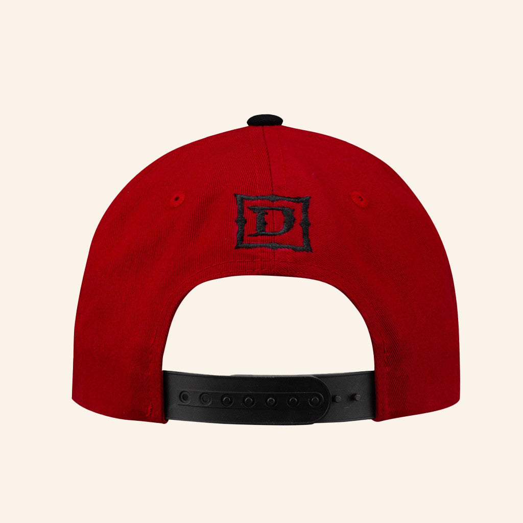 Blizzard Gear Merch Diablo IV Lord Of Hatred Logo Embroidered Hat Gifts Ideas For Brothers - Lilybirchmarket