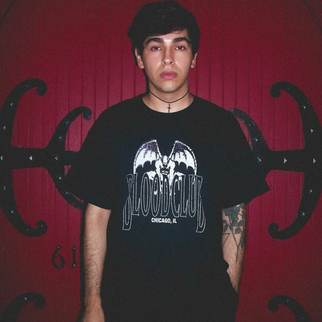 Blood Club Merch Blood Club Chicago IL T-Shirt Gifts For Dudes - Lily Birch Market