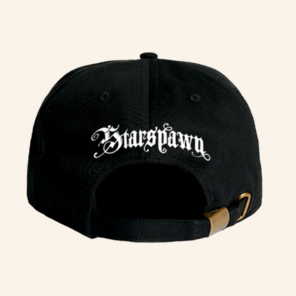 Blood Incantation Merch Embroidered Starspawn Snapback Hat Black Gifts For Dad - Lilybirchmarket