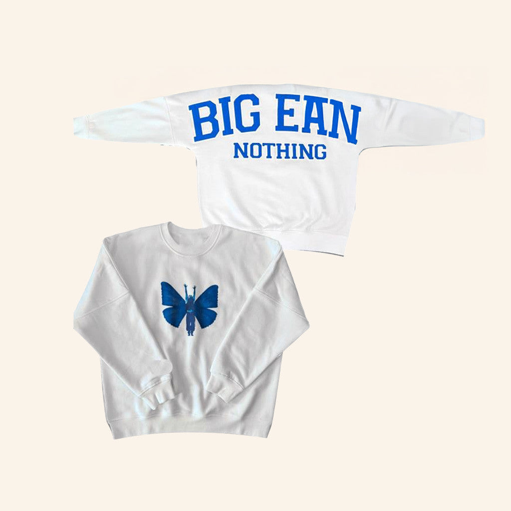 Blue Butterfly Brand Merch The Big Epic Crewneck Sweatshirt her Gifts - Lilybirchmarket