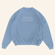 Blue Conan Gray Heather Sweater 2025 Conan Gray Merch Your Sweater Sweatshirt Daughter Gifts - Lilybirchmarket